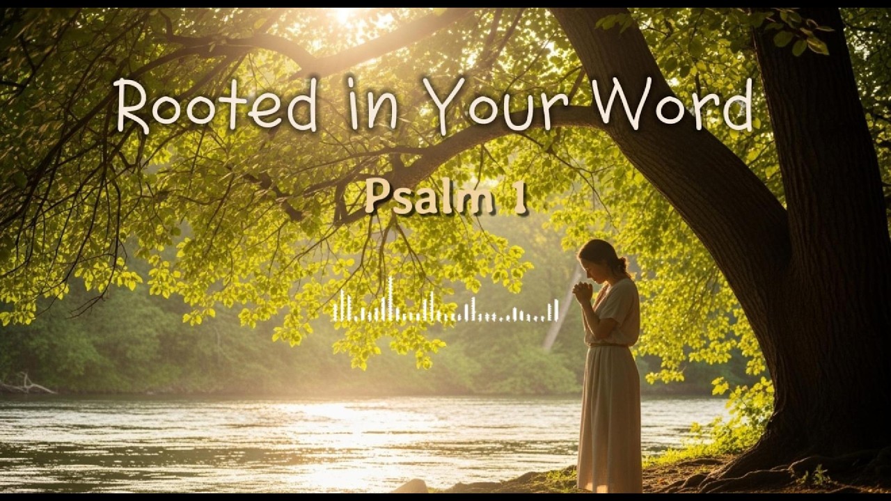 Cover image for the worship song Rooted in Your Word, inspired by Psalm 1